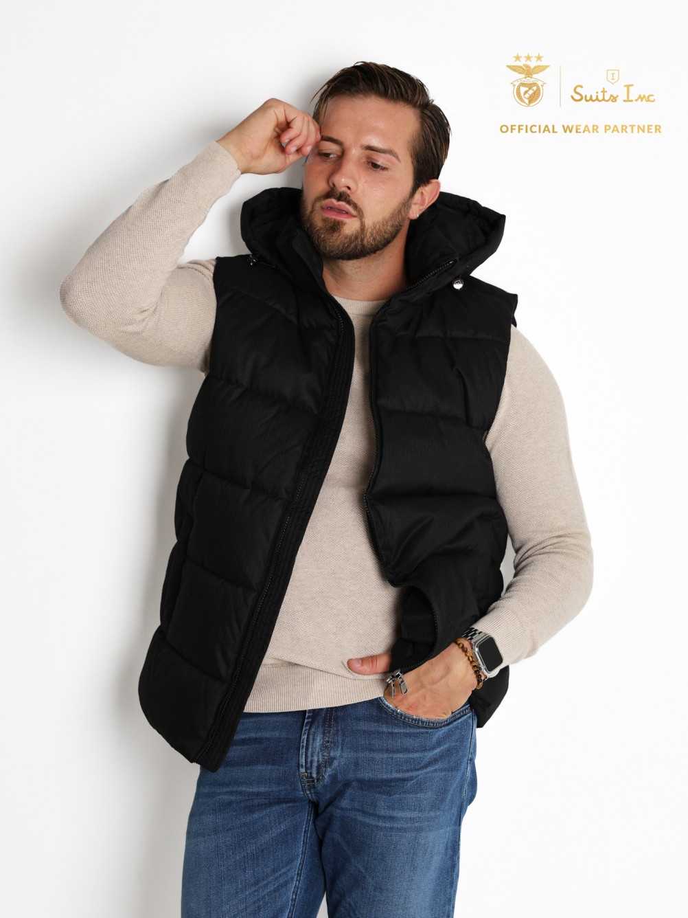 Padded gilet SL Benfica