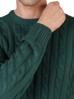 Cotton cable-knit sweater