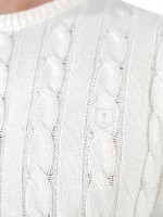 Cotton cable-knit sweater