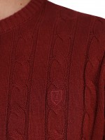 Cotton cable-knit sweater