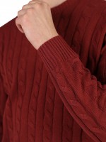 Cotton cable-knit sweater