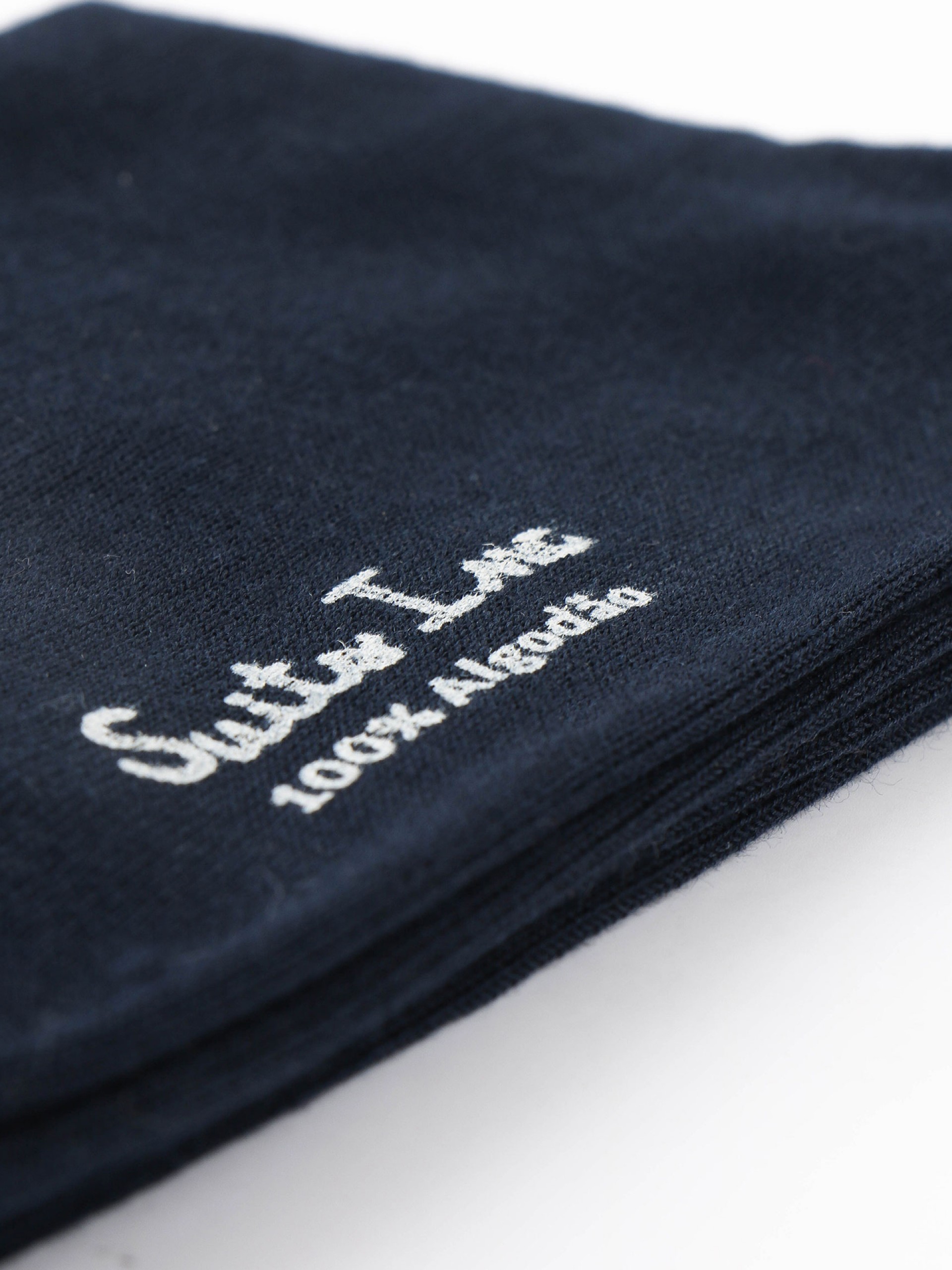 Meias lisas 100% algodão