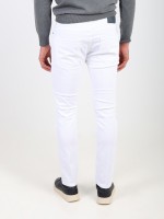 Calça de ganga branca Calça de ganga branca
