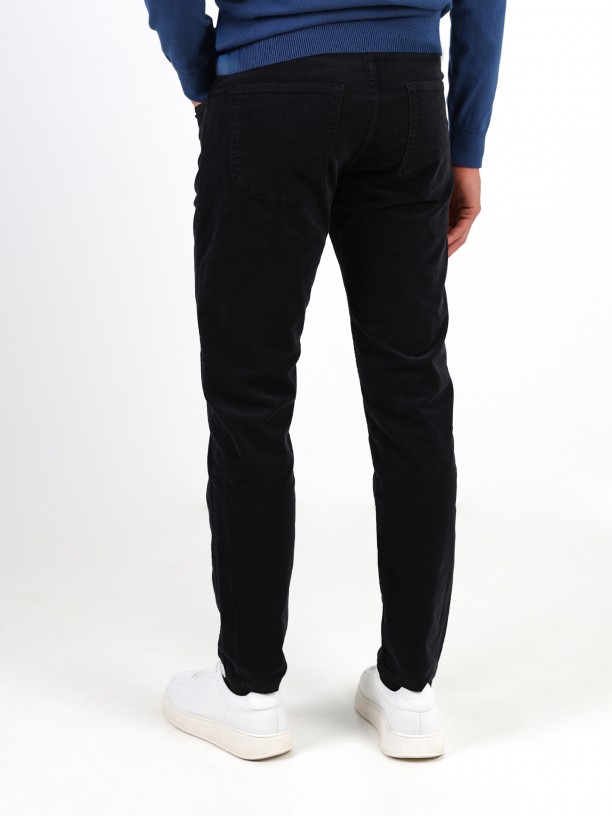 Cala de bombazina slim fit