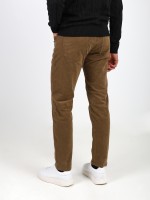 Calça de bombazina slim fit Calça de bombazina slim fit