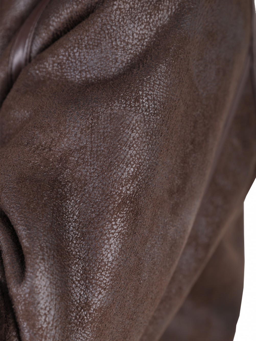 Aviator jacket with fur details