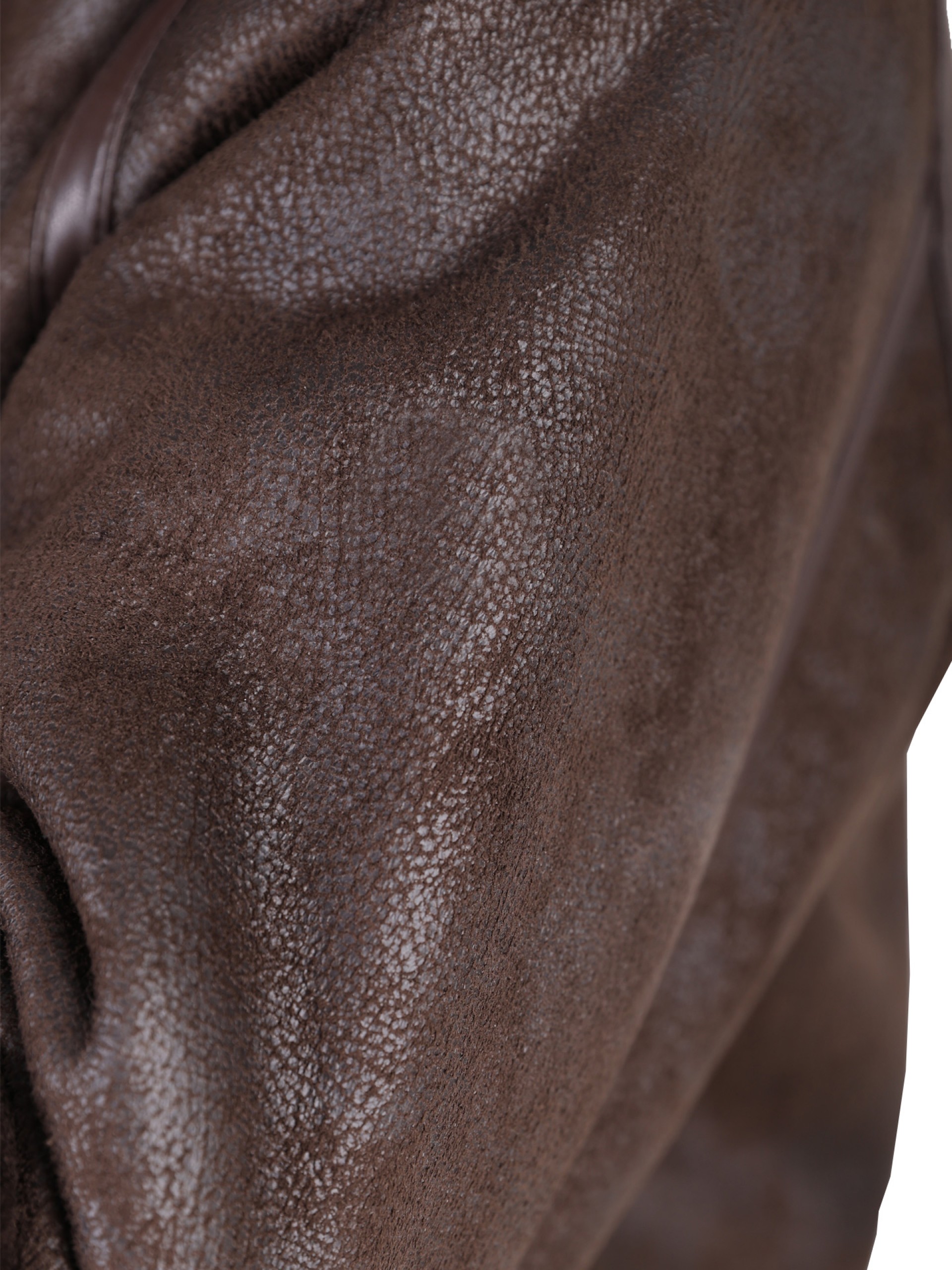 Blusão aviador com pormenores em pêlo