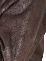 Aviator jacket with fur details Aviator jacket with fur details