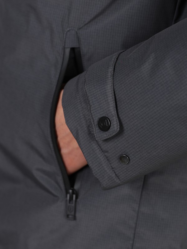 Technical parka with hood Technical parka with hood