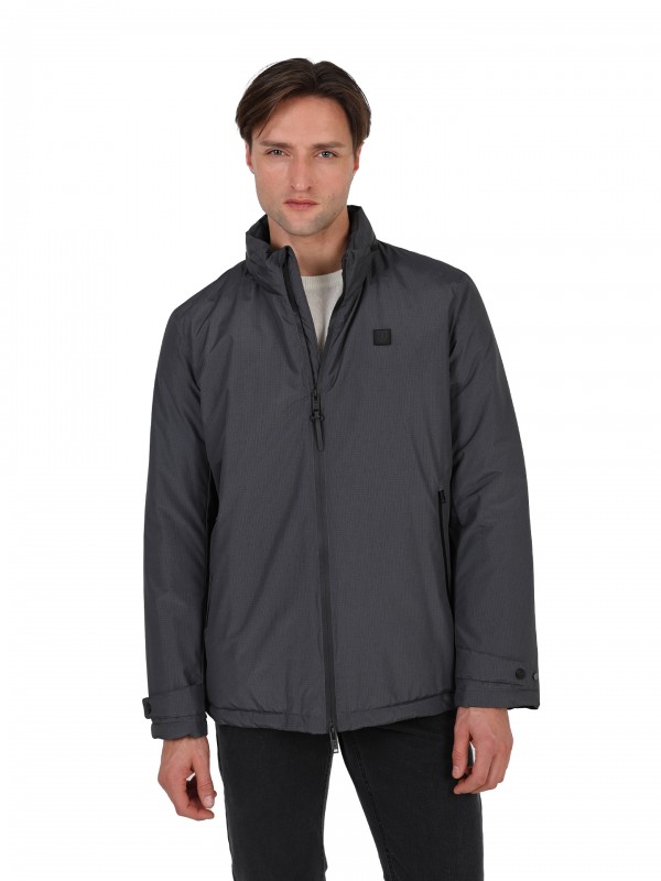 Technical parka with hood Technical parka with hood