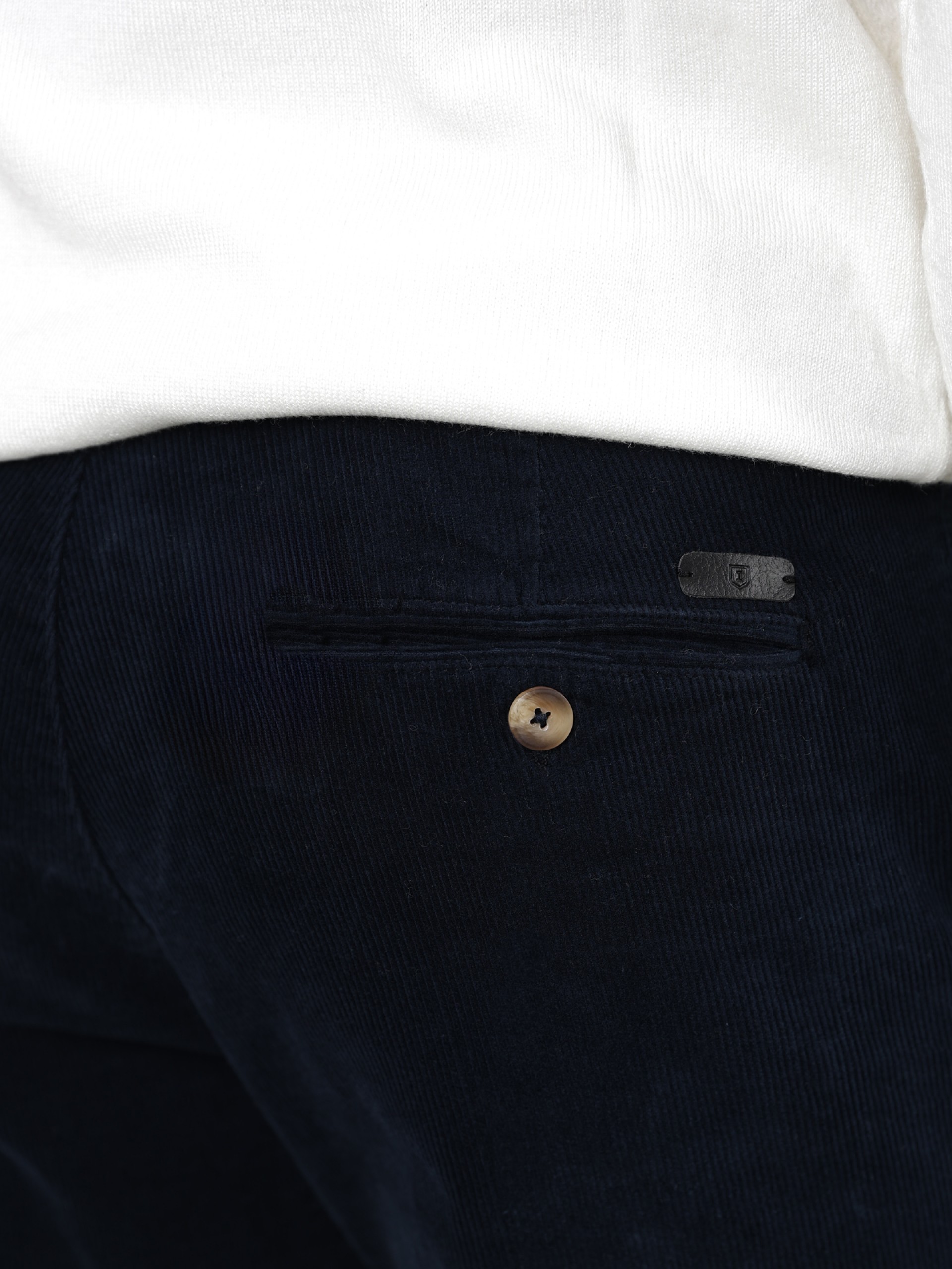 Calça de bombazina com algodão