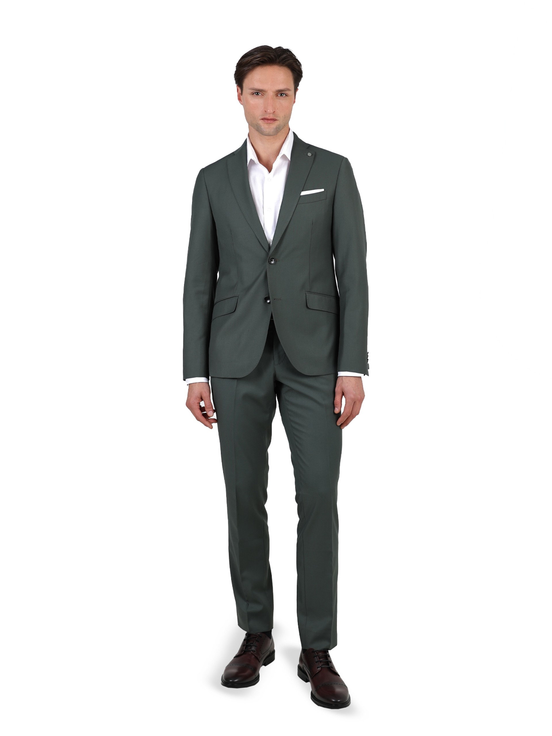 Slim Fit Plain Suit