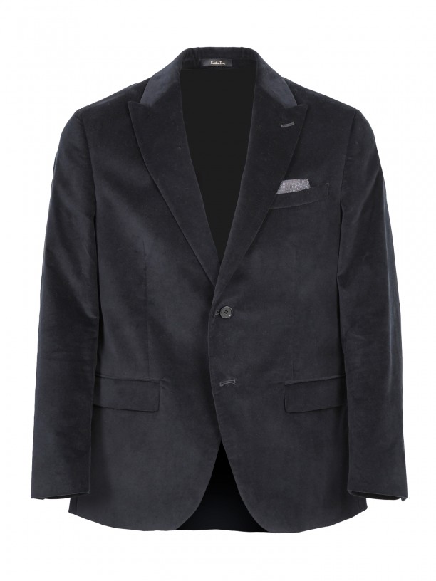 Americana terciopelo regular fit