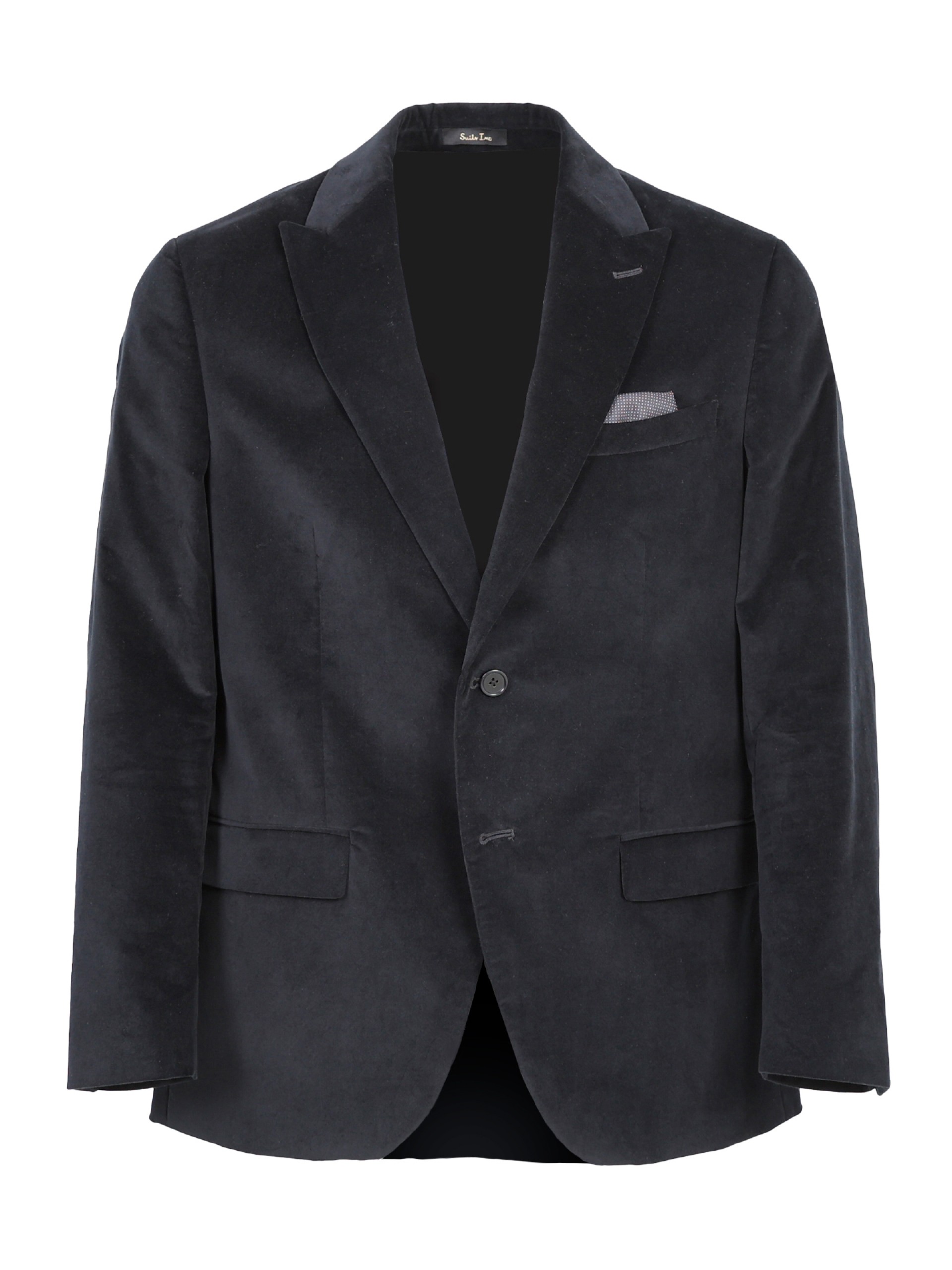 Blazer de veludo regular fit