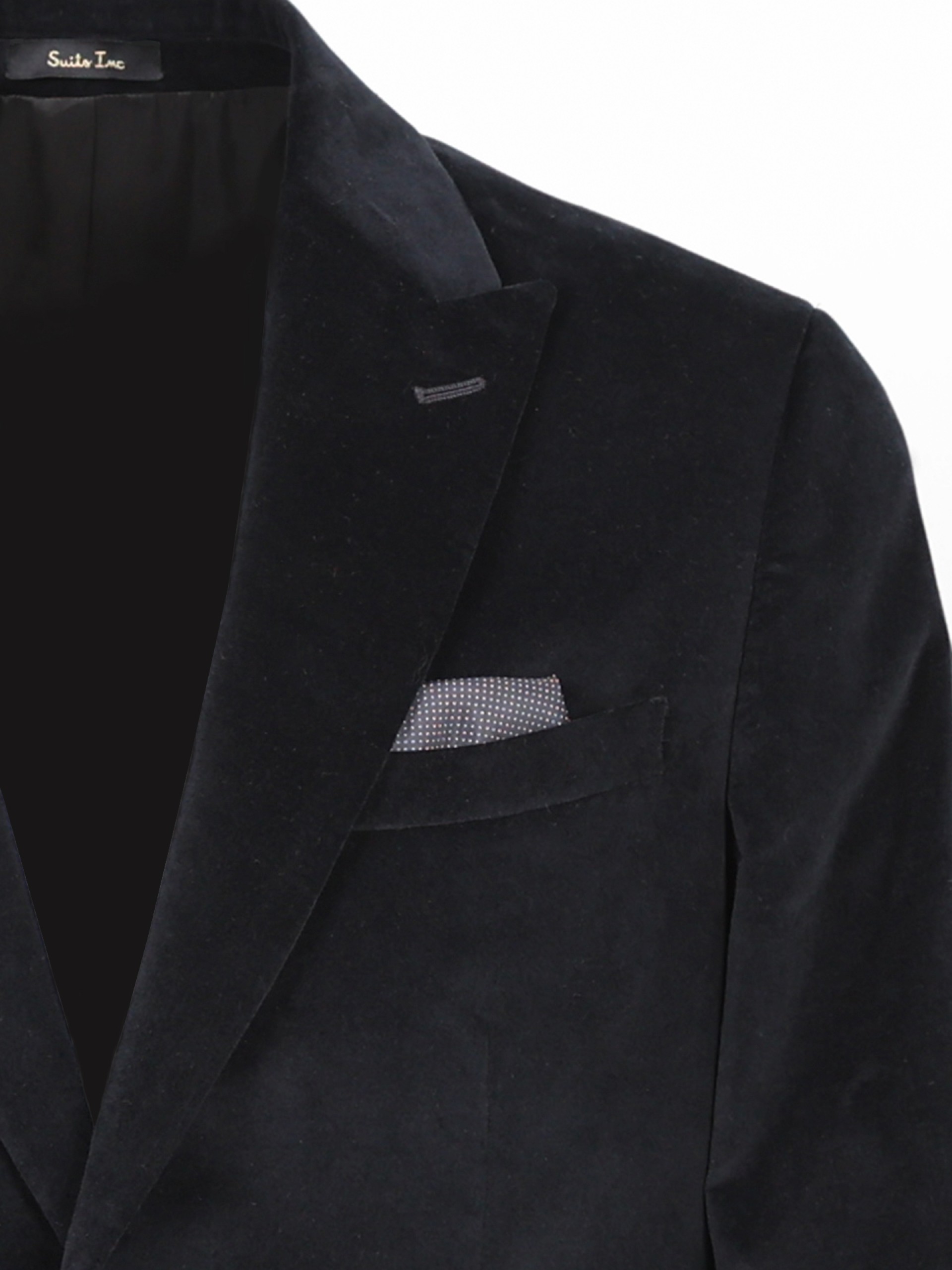 Blazer de veludo regular fit