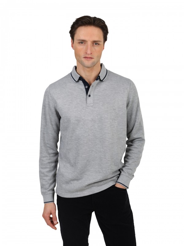 Polo de manga larga