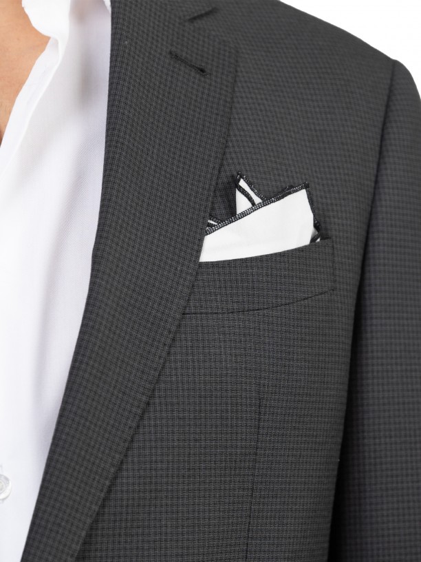 Micro pattern regular fit