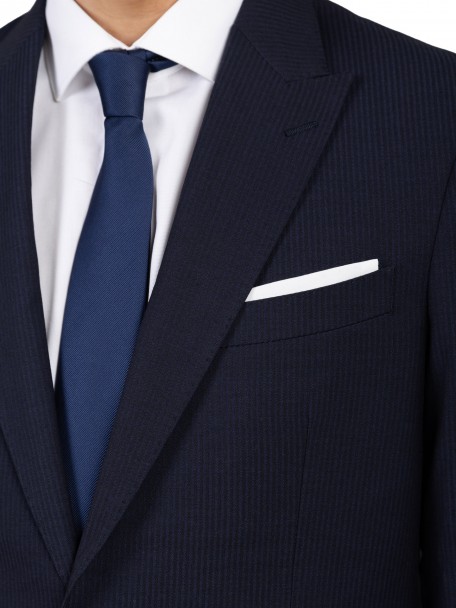 Blue patterned Slim Fit suit Blue patterned Slim Fit suit