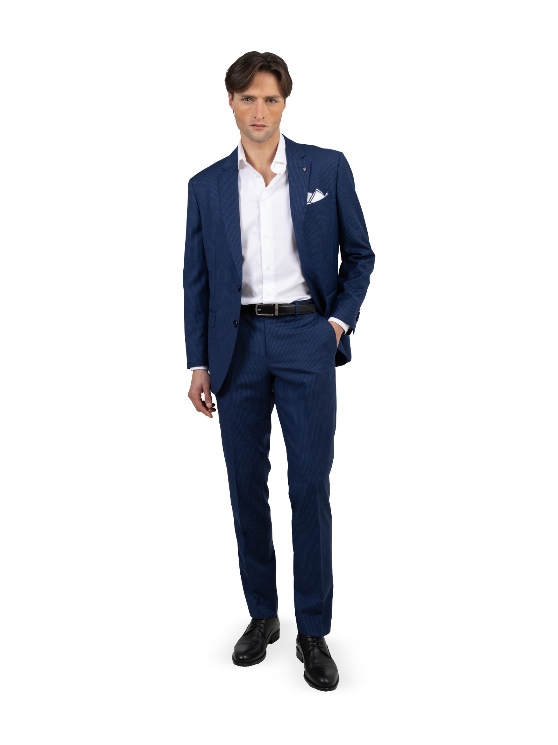 Traje a rayas Regular Fit