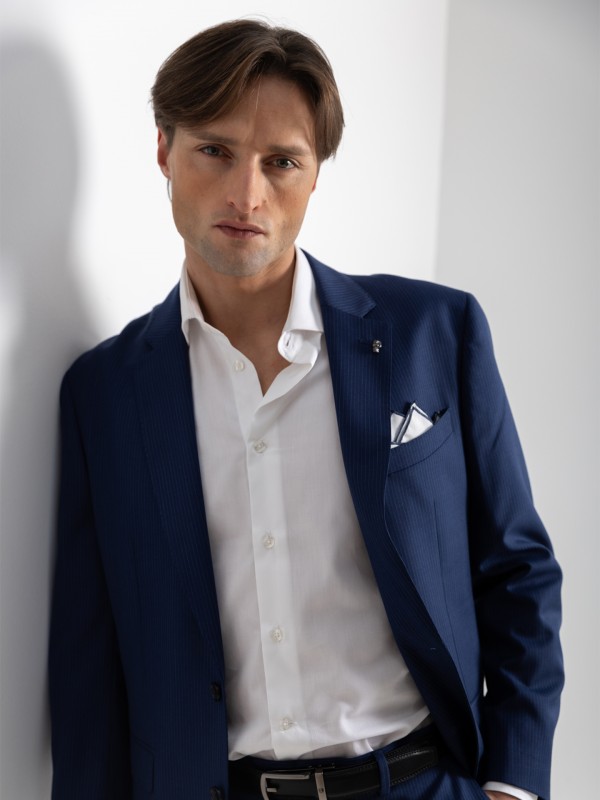 Traje a rayas Regular Fit Traje a rayas Regular Fit