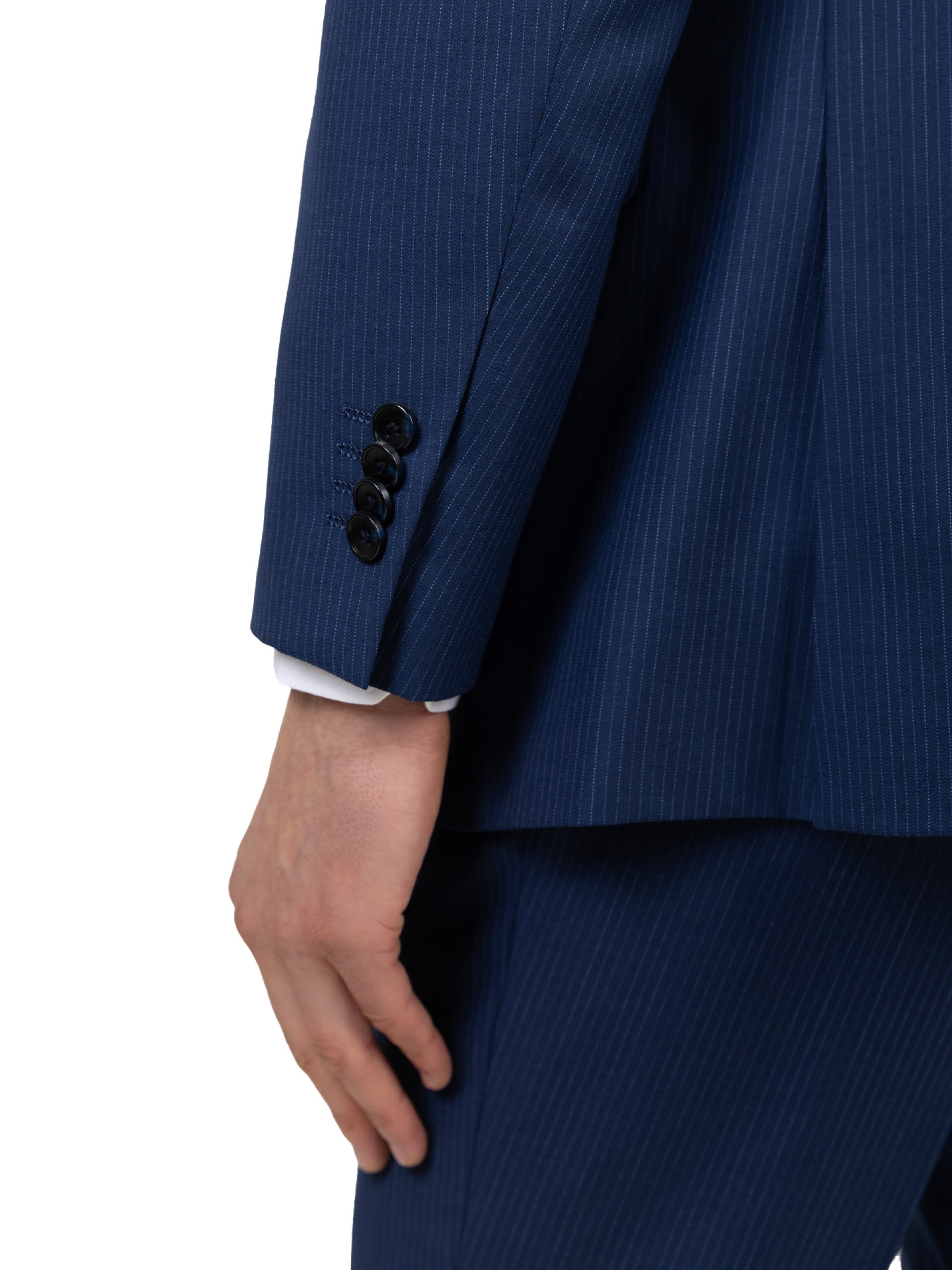 Traje a rayas Regular Fit