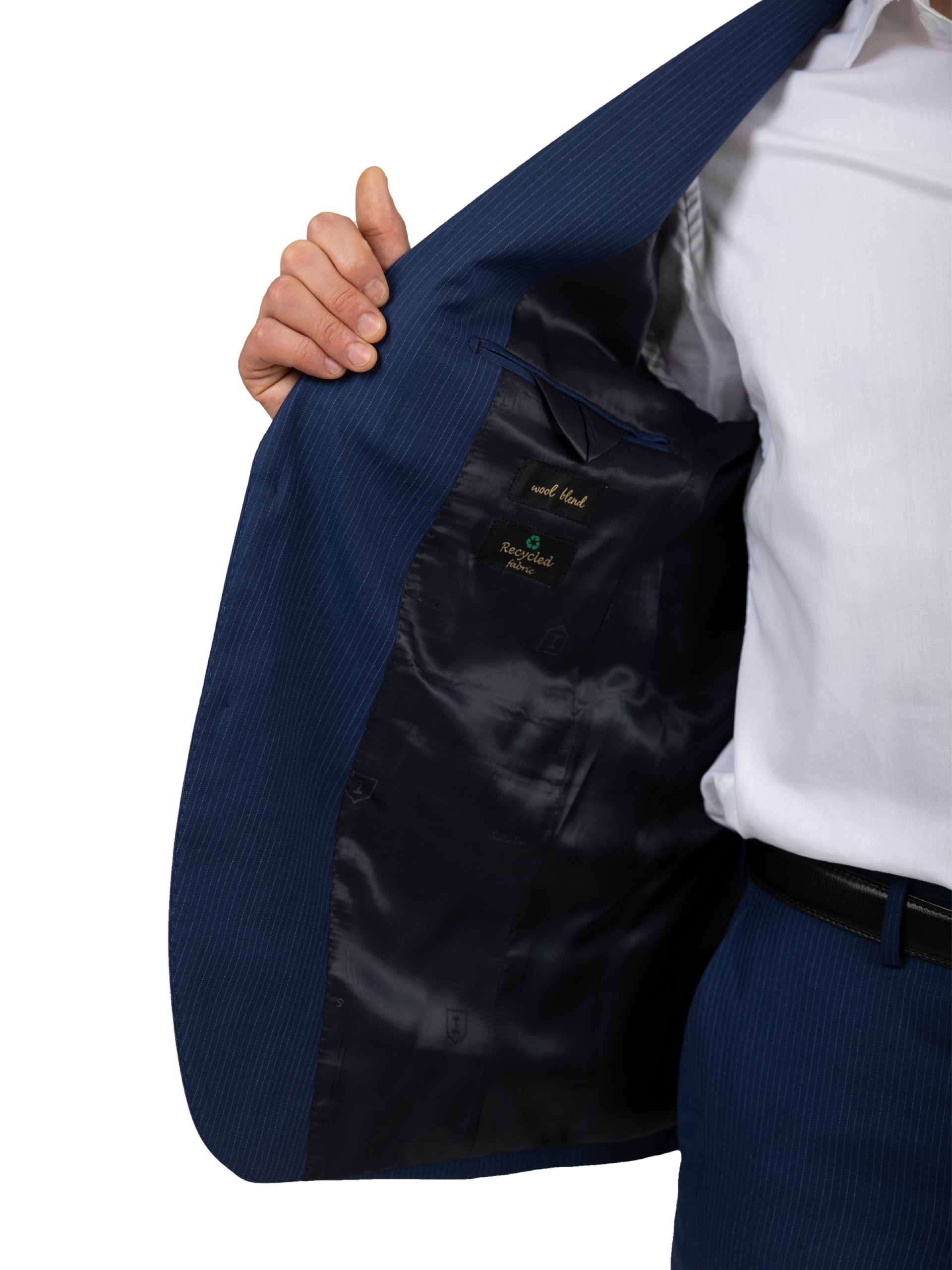 Traje a rayas Regular Fit