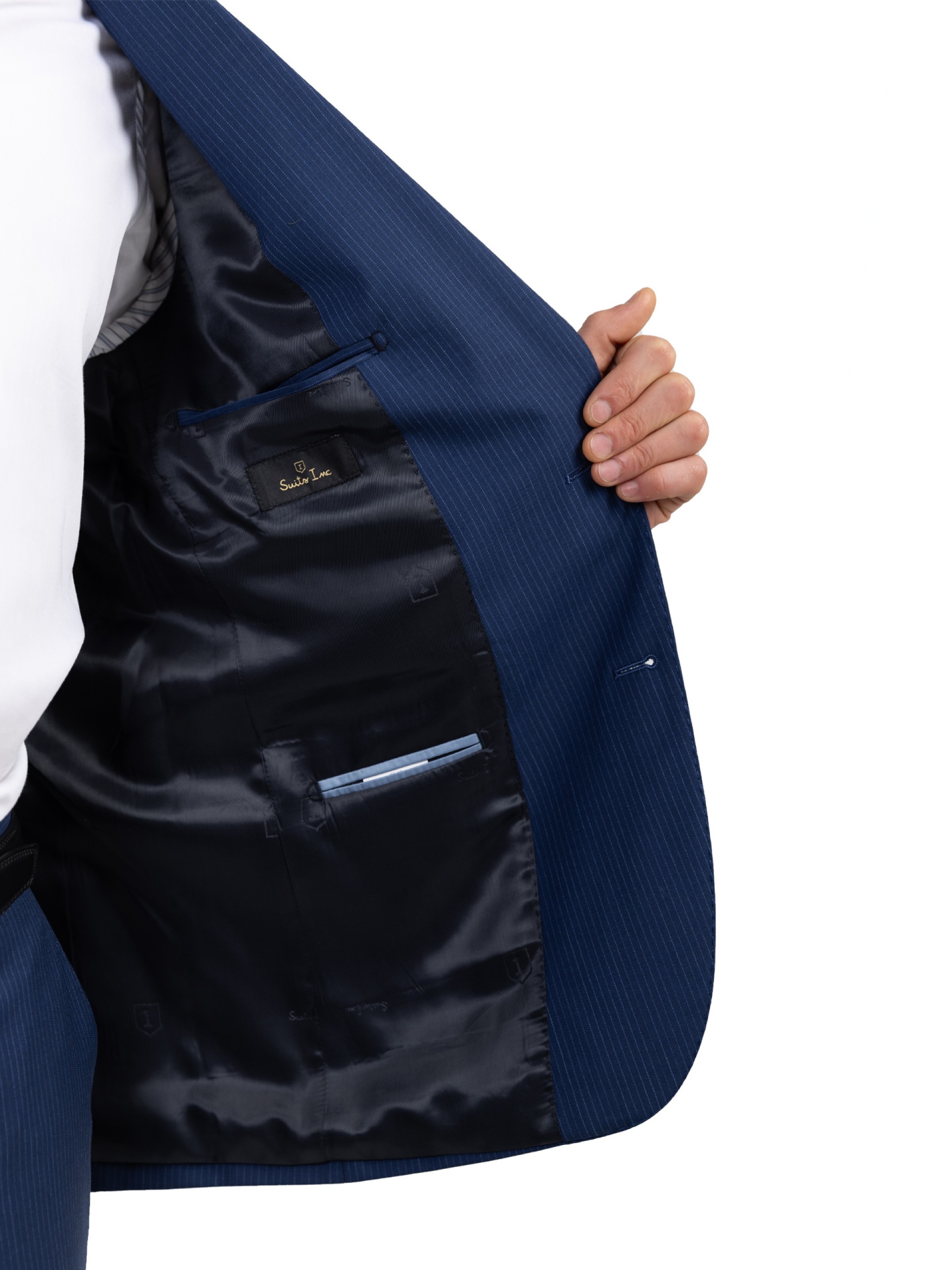 Traje a rayas Regular Fit