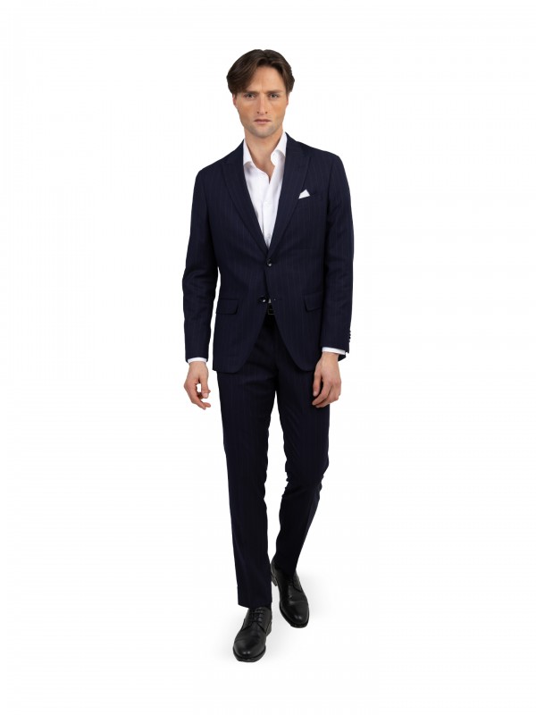 Slim Fit striped suit