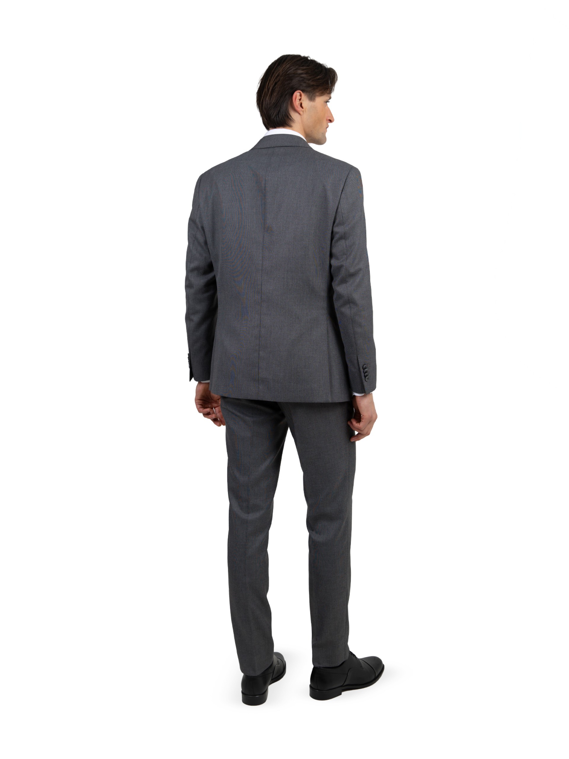 Traje micro estampado regular fit