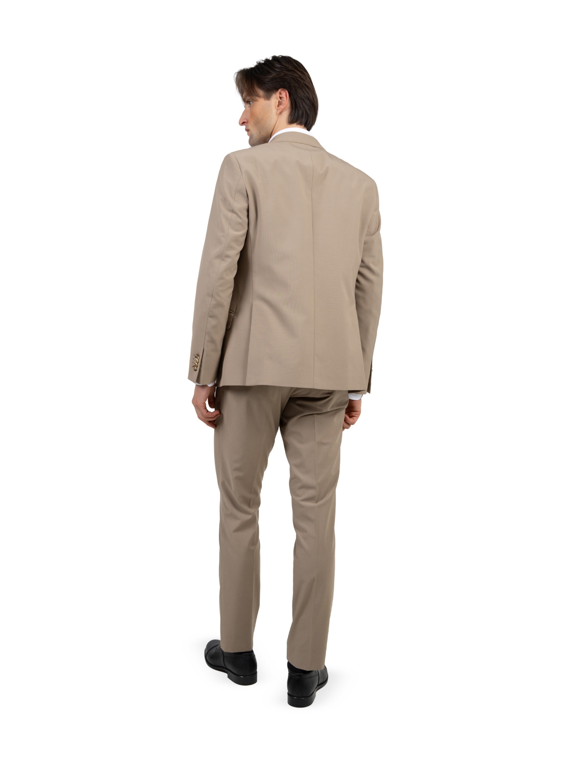 Traje liso de corte Slim Fit