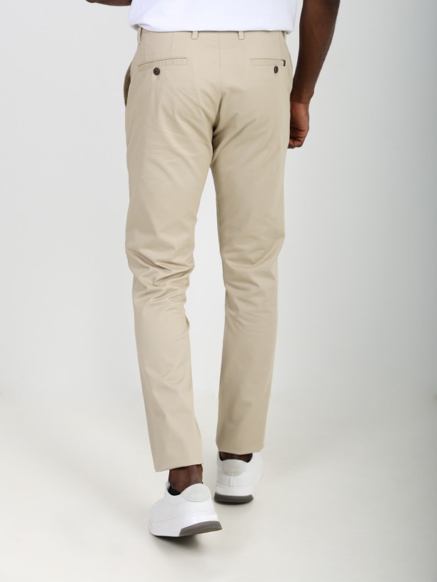 Stretch cotton chino trousers Stretch cotton chino trousers