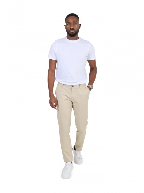 Stretch cotton chino trousers Stretch cotton chino trousers