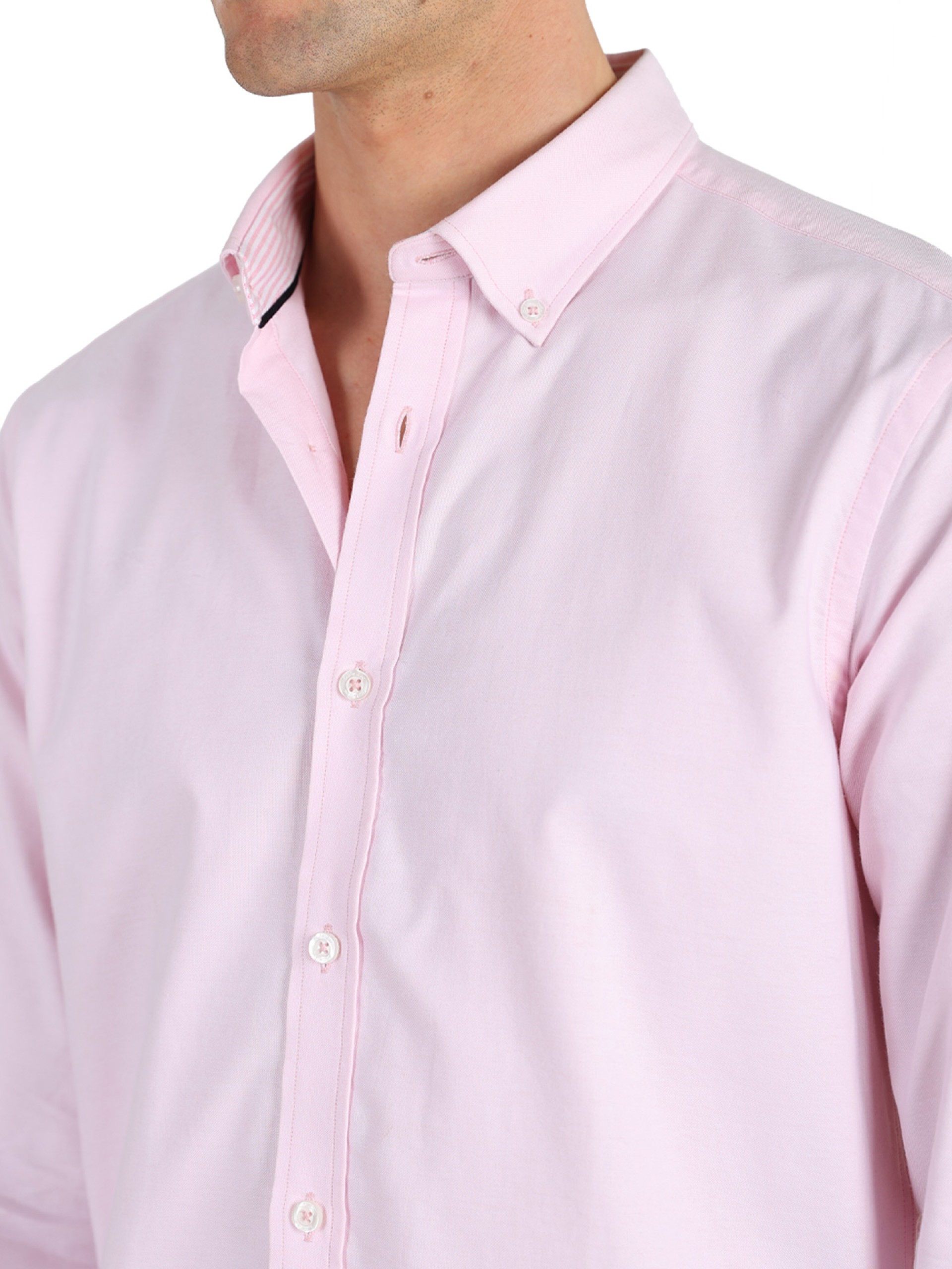 Plain casual shirt 100% cotton Regular Fit