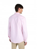 Camisa casual lisa 100% algodão regular fit Camisa casual lisa 100% algodão regular fit
