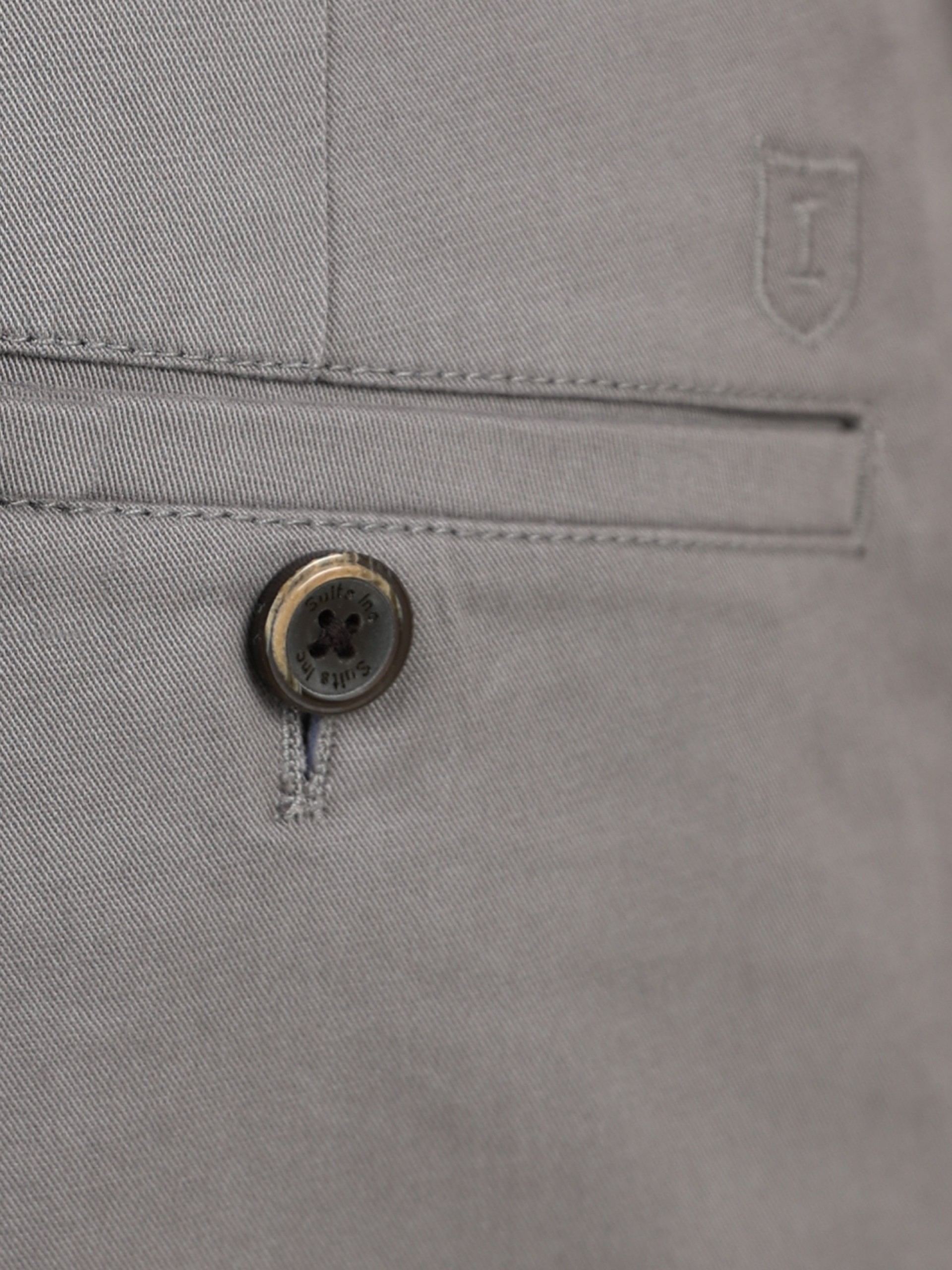 Pantalones chinos de algodón elástico