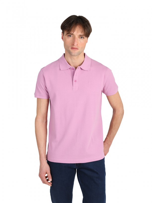 Polo piqué 100% algodão Polo piqué 100% algodão
