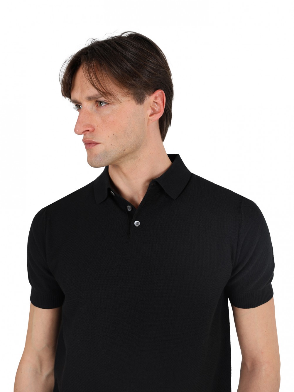 Polo de malha liso 100% algod�o