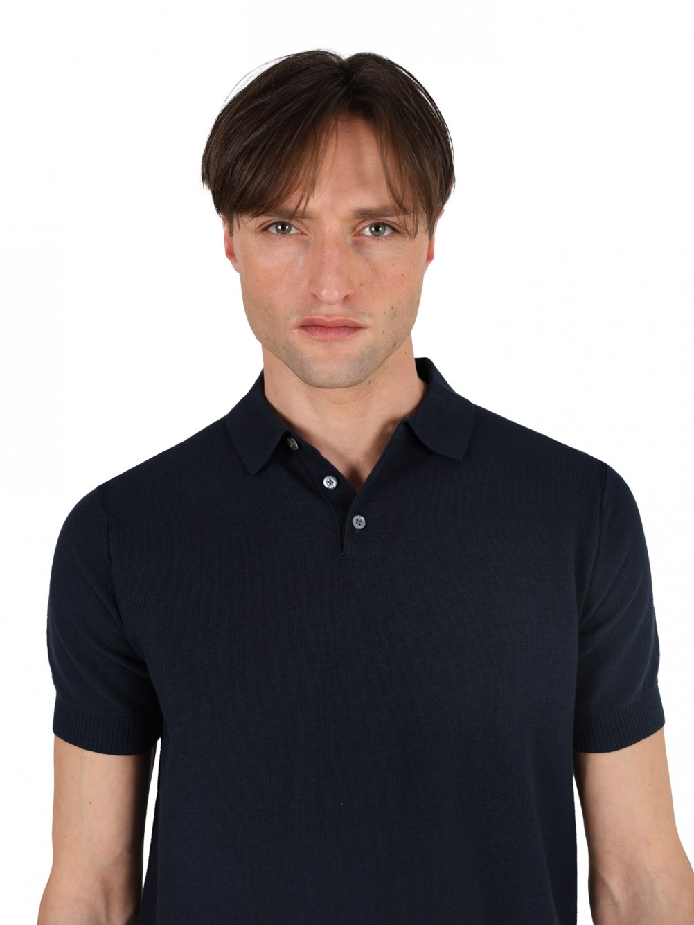 Polo de malha liso 100% algod�o