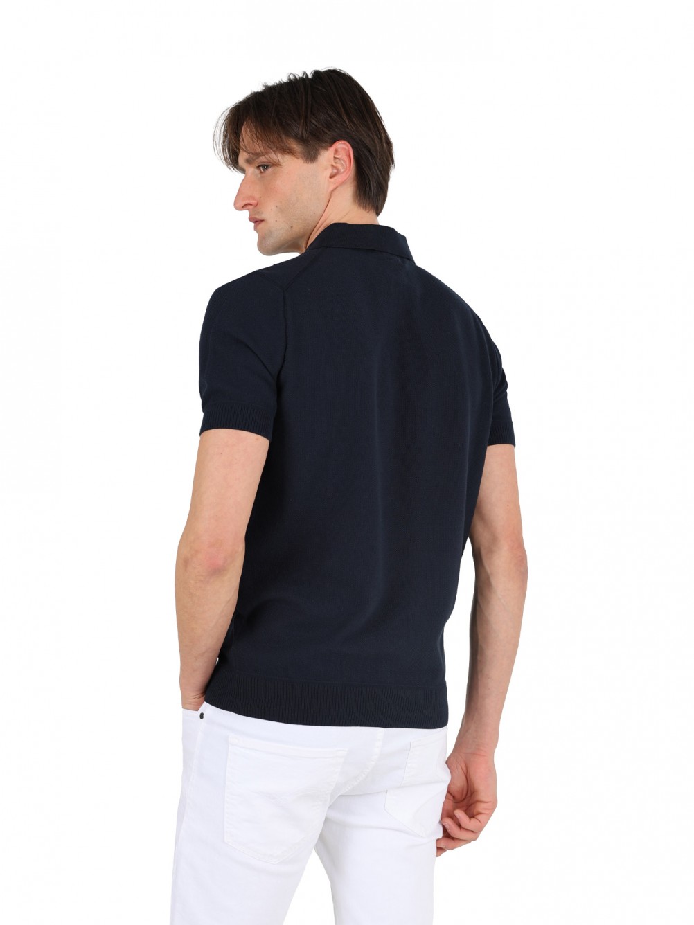 Polo de malha liso 100% algod�o