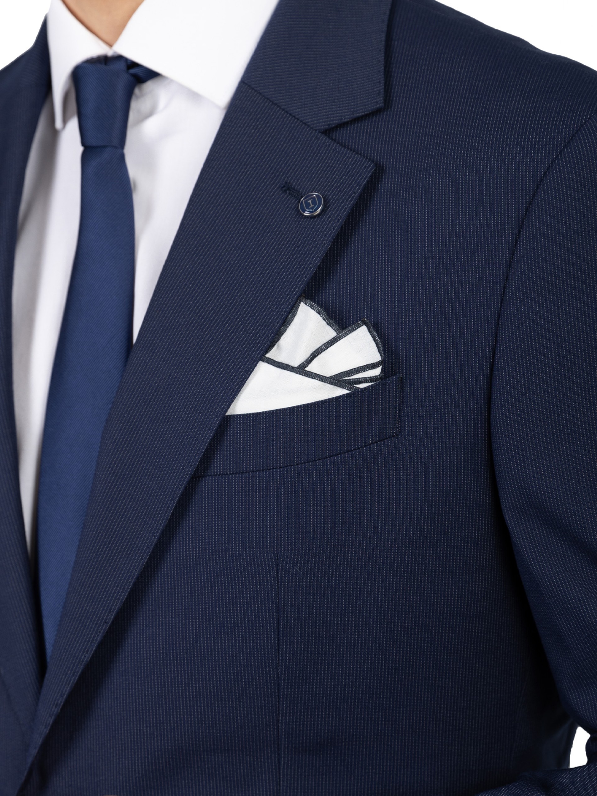 Traje micro estampado regular fit