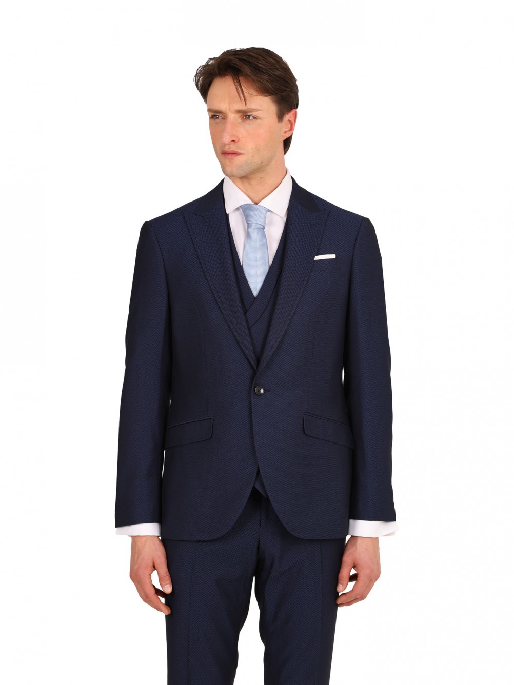 Traje de ceremonia con chaleco Slim Fit