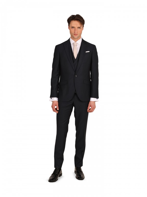 Fato de cerimnia com colete slim fit