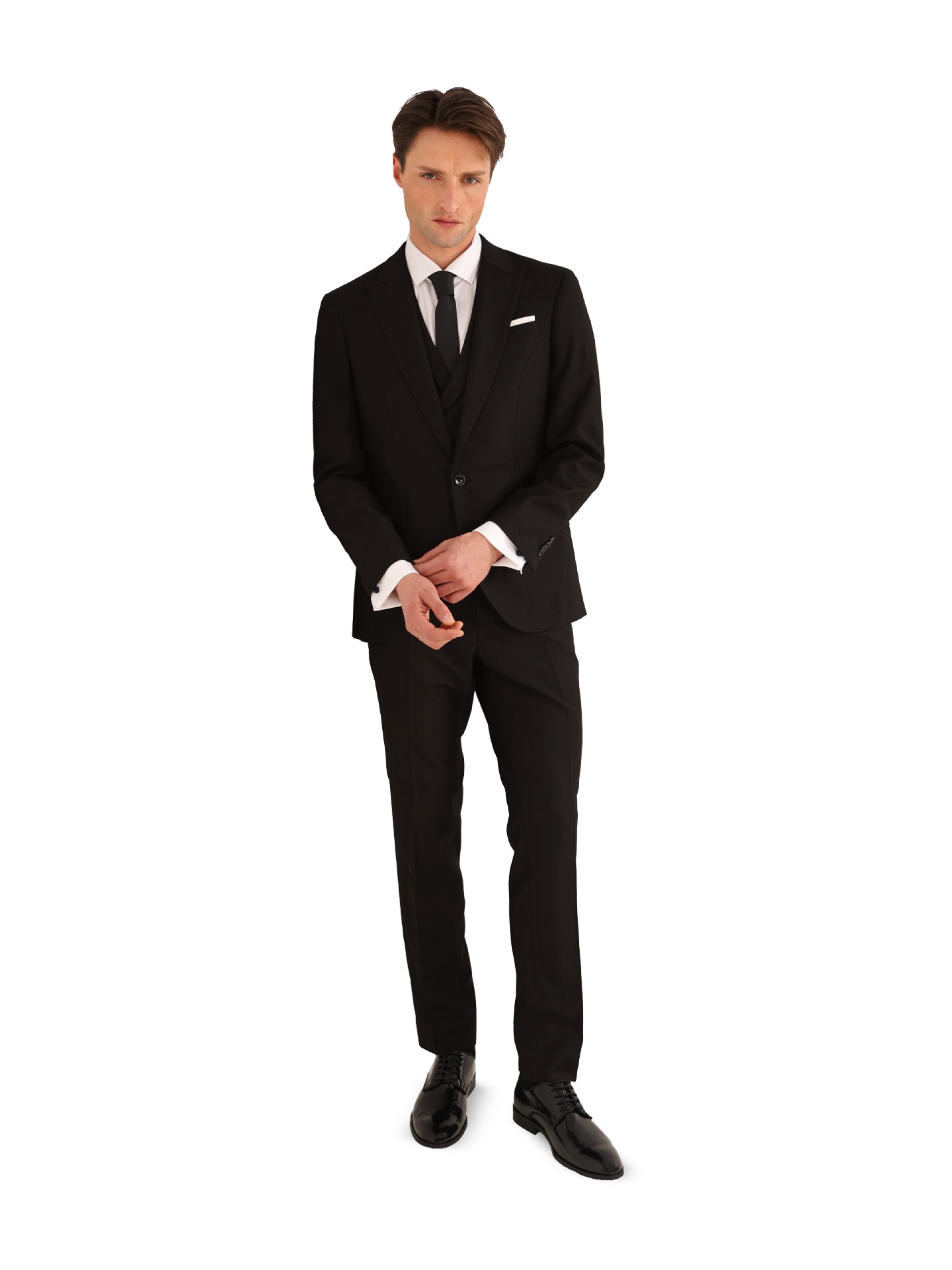 Ceremony suit with Slim Fit waistcoat