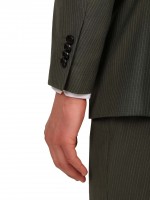 Fato listrado regular fit Fato listrado regular fit