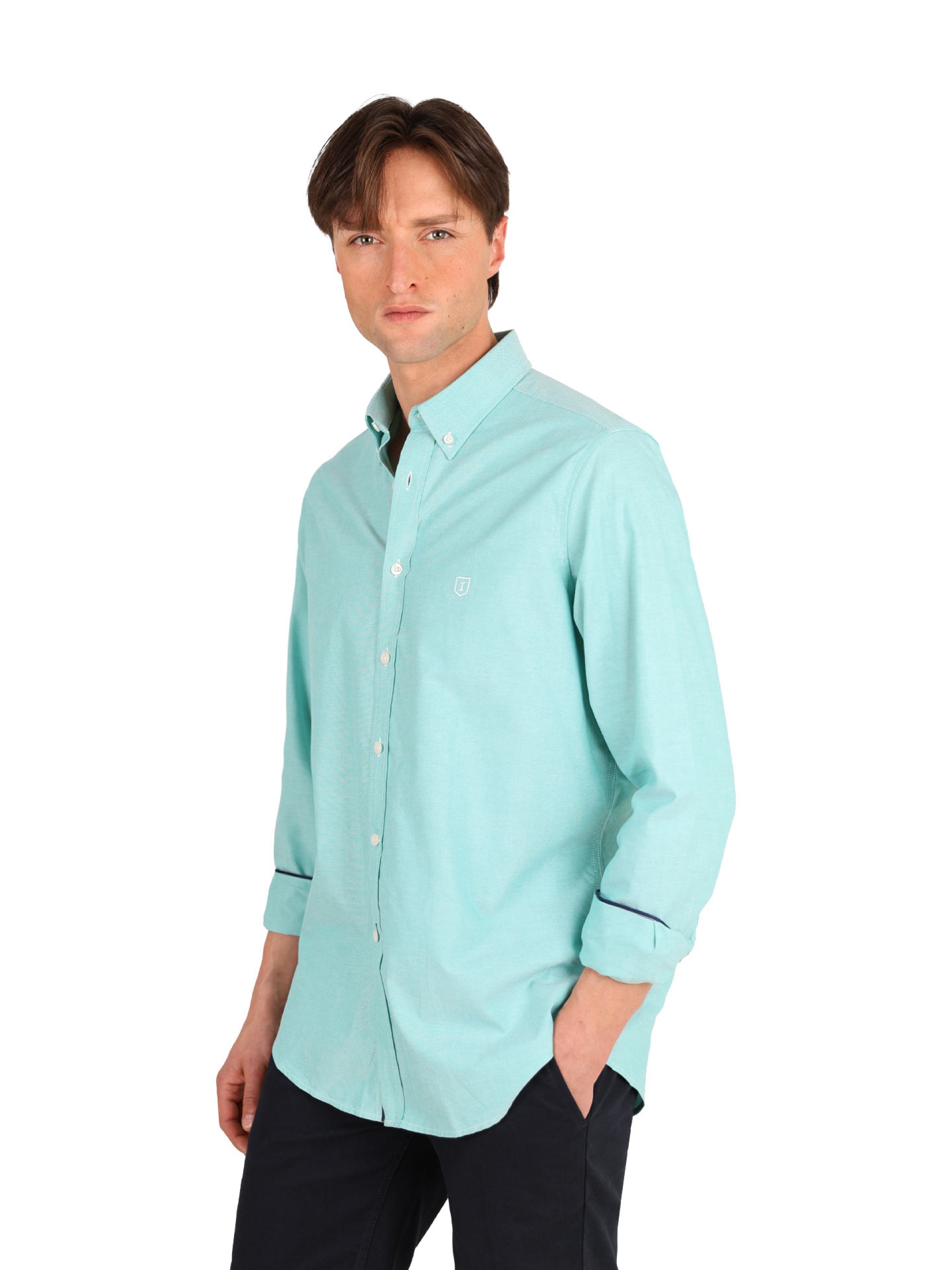 Casual plain shirt 100% cotton