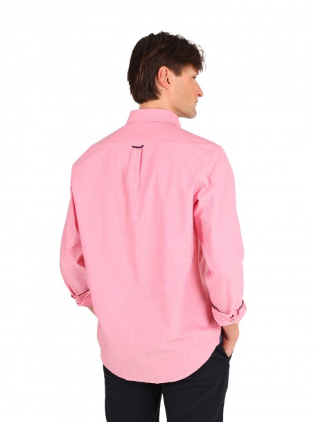Camisa casual lisa 100% algodão Camisa casual lisa 100% algodão