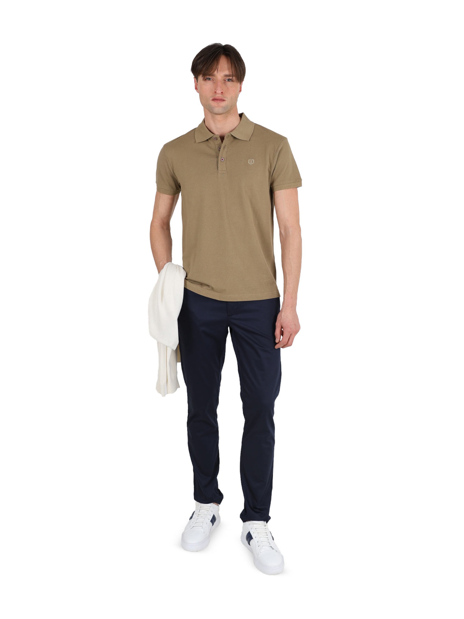 Polo piqué 100% algodón