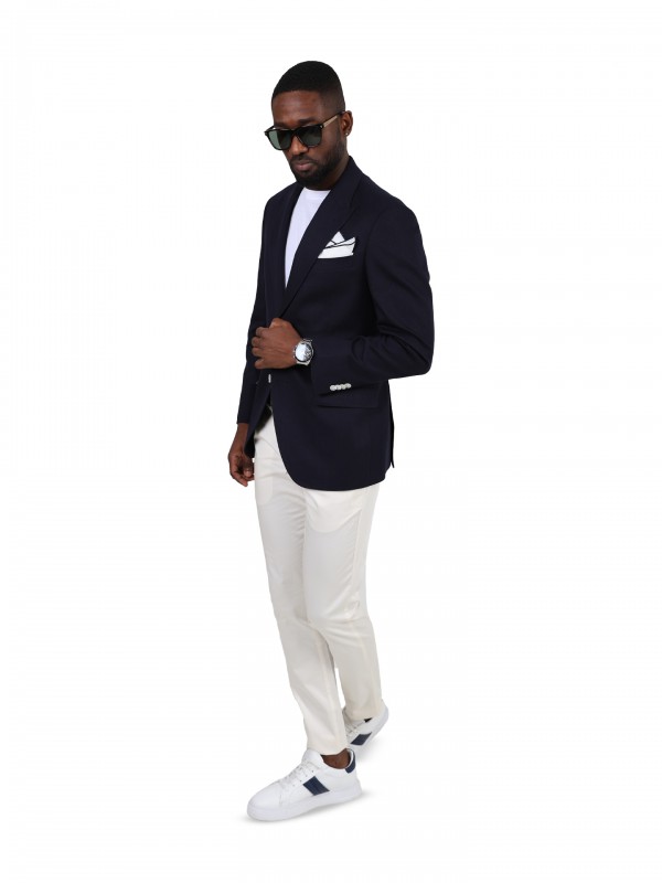 Structured blazer 100% cotton