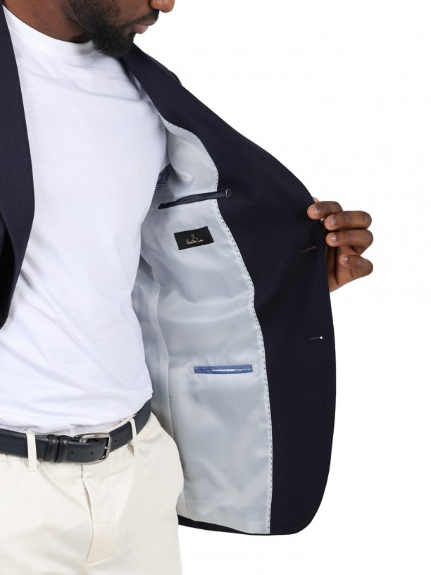 Blazer estructurado 100% algodn