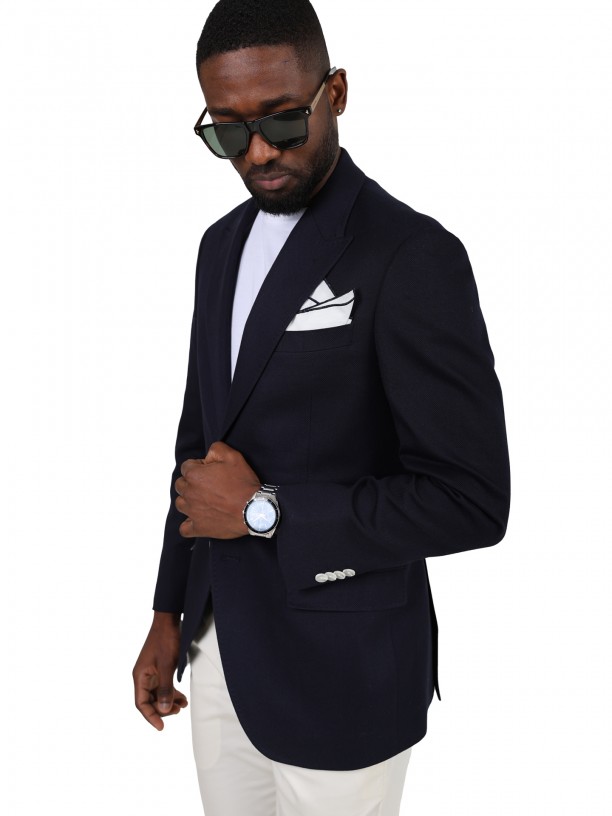 Blazer estructurado 100% algodn